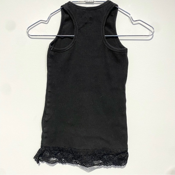 ๐๏ธ4 for 20$ / Black Lace Racerback Rib Tank Top / 10 - Picture 5 of 8